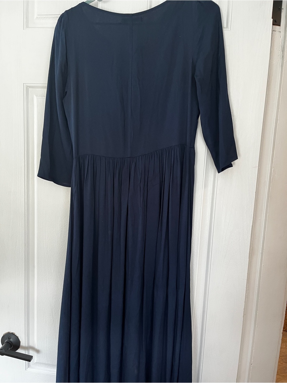 Reformation Navy midi Adair dress - Picture 2 of 6